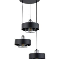 Lampa wisząca POKER 3 SIGMA 32069 NOWOCZESNA CZARNA