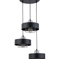 Lampa wisząca POKER 3 SIGMA 32069 NOWOCZESNA CZARNA