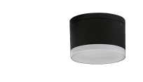 Oprawa natynkowa APULIA R BK AZ4333 Azzardo wysokość 7.4 cm czarna IP54 - 4