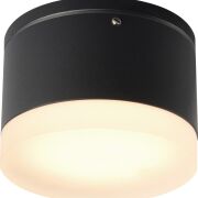 Oprawa natynkowa APULIA R BK AZ4333 Azzardo wysokość 7.4 cm czarna IP54