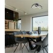 19602C-BK PAUL LAMPA SUFITOWA CZARNA/BLACK ZUMALINE - 2