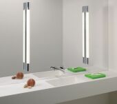 Kinkiet nad lustro Astro Palermo 600 LED 7619 tuba chrom mleczne szkło IP44 60 cm 1084021 - 2