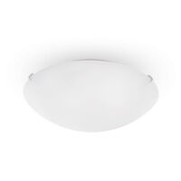 Plafon Simply PL3 Ideal Lux 007984 z białego matowego dmuchanego szkła