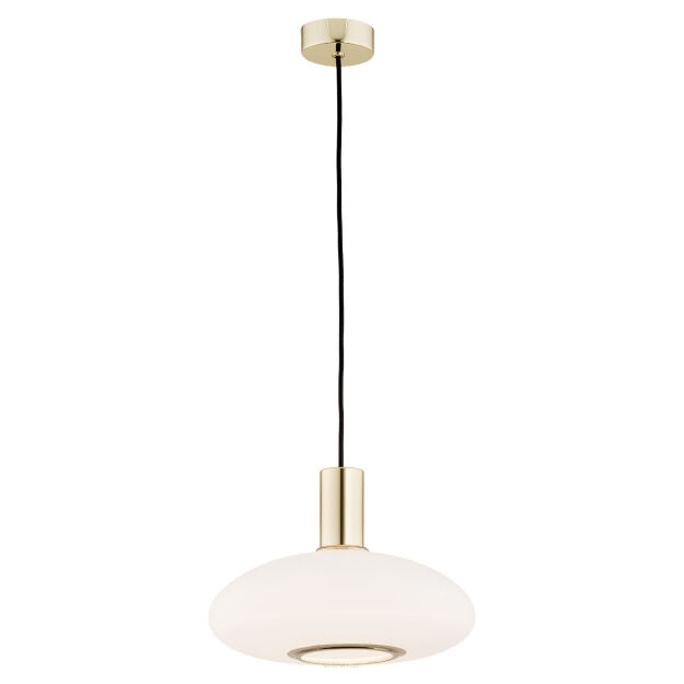 Lampa wisząca SAGUNTO 4358 Argon Szklany biały klosz