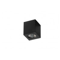 Lampa sufitowa techniczna Plafon Nano square AZ2787 AZzardo sześcienna oprawa w kolorze czarnym 