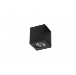 Lampa sufitowa techniczna Plafon Nano square AZ2787 AZzardo sześcienna oprawa w kolorze czarnym 
