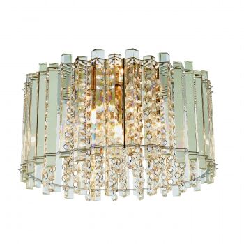 Lampa sufitowa HANNA chrom/ kryształ  ENDON LIGHTING 78698  