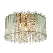 Lampa sufitowa HANNA chrom/ kryształ  ENDON LIGHTING 78698  