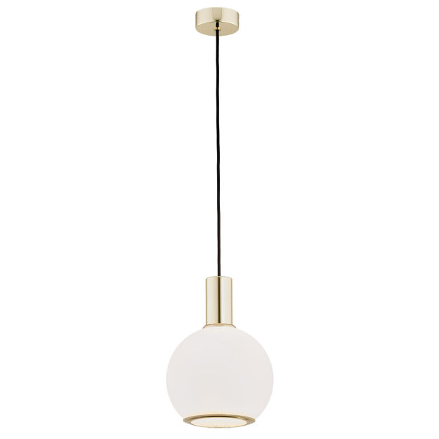 Lampa wisząca SAGUNTO 4357 Argon Szklany klosz kula 20 cm