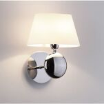 Lampa ścienna kinkiet lampa wewnętrzna MAXLIGHT NAPOLEON IP44 W0121 nowoczesny chromowana podstawa - 2