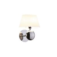 Lampa ścienna kinkiet lampa wewnętrzna MAXLIGHT NAPOLEON IP44 W0121 nowoczesny chromowana podstawa
