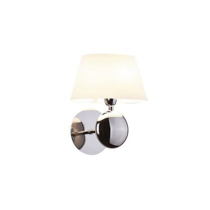 Lampa ścienna kinkiet lampa wewnętrzna MAXLIGHT NAPOLEON IP44 W0121 nowoczesny chromowana podstawa
