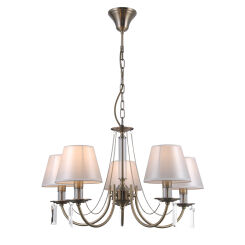 Lampa wisząca Solana PND-28366-5 Italux pięcioramienna klasyczna