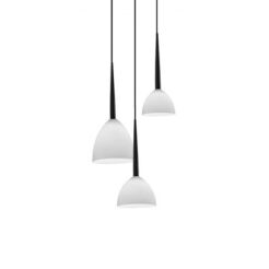 Lampa wisząca Eliza 3 black/white AZ3333