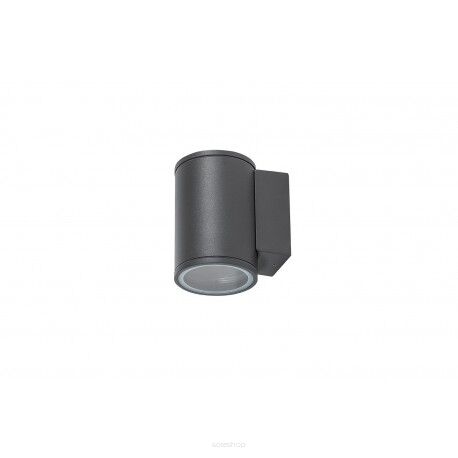 Lampa zewnetrzna JOE WALL 1  AZ3318 kinkiet IP54  szara tuba wykonana z metalu i szkła