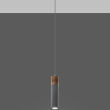 Lampa wisząca ZANE 1 SL.0965 Sollux Lighting tuba z drewna i betonu - 3