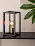Lampa stołowa VIGO CZARNA ZŁOTA 50247 KLATKA - 3