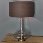 Lampa stołowa CAIA brązowa  ENDON LIGHTING 79835   - 2