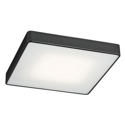 Plafon ONTARIO Plafon ONTARIO 1577 Argon Kwadrat o boku 45 cm metal-szkło czarnyArgon Kwadrat o boku 45 cm metal-szkło czarny