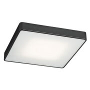 Plafon ONTARIO Plafon ONTARIO 1577 Argon Kwadrat o boku 45 cm metal-szkło czarnyArgon Kwadrat o boku 45 cm metal-szkło czarny