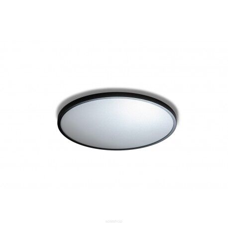 Plafon MALTA R40 AZZARDO średnica 40 cm LED 32W 3000K/4000K CZARNY
