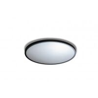 Plafon MALTA R40 AZZARDO średnica 40 cm LED 32W 3000K/4000K CZARNY