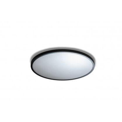 Plafon MALTA R40 AZZARDO średnica 40 cm LED 32W 3000K/4000K CZARNY
