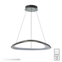 MD3888-1S-3BCT GETAFE LAMPA WISZĄCA CZARNY CHROM/BLACK CHROME ZUMALINE