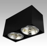 OPRAWA NATYNKOWA PODWÓJNA CZARNA AR111