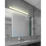 Kinkiet nad lustro PETRA 120 CHROME  ma kolor chromu IP44 klosz z tworzywa sztucznego - 2