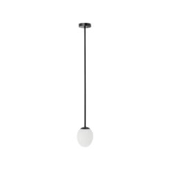 Lampa wisząca łazienkowa Ice Egg G9 czarno/biała Ø13cm IP44 8124