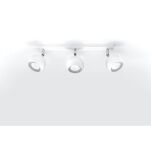 PLAFON OCULARE 3 Biały  SOLLUX  Lampa Ścienna NOWOCZESNY stal  SL.0439 metalowa lampa  SOLLUX LIGHTING - 2