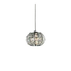 Lampa wisząca Calypso SP1 044187 NOWOCZESNY IP20  METAL dekoracyjna oprawa w kolorze chrom Ideal Lux LAMPA WEWNĘTRZNA  