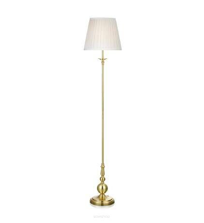 LAMPA PODŁOGOWA Imperia 106322 MARKSLOJD klasyczna mosiężna podstawa