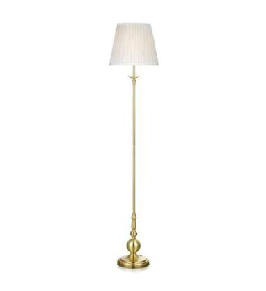 LAMPA PODŁOGOWA Imperia 106322 MARKSLOJD klasyczna mosiężna podstawa
