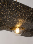 Lampa wisząca KAPELLO 32349 SIGMA złota-/ czarna nakrapiana 55 cm - 3