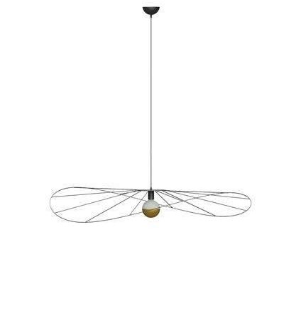 Lampa wisząca ESKOLA TH.010CZ Sollux Lighting druciana loftowa czarna