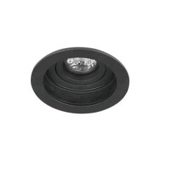 Lampa wpuszczana IBIZA  AZzardo AZ3532  okrągła  czarna