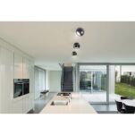 Lampa sufitowa SKYE AZ4518 AZZARDO CZARNA KULA LED 12W - 2