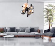 Lampa wisząca AFRODIS LDP 1138-6 Lumina Deco nowoczesna - 2
