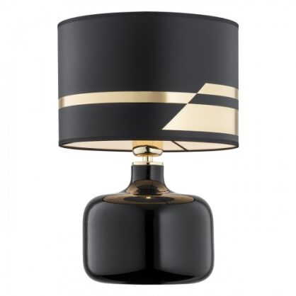 Lampa stołowa BEJA 4236 Argon Dekoracyjna klasyczna czarno-złota