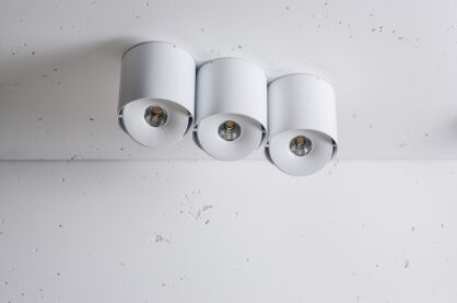 Oprawa natynkowa Nex 3 NT edge.LED CRI80 Labra  3.0818  tuba potrójna techniczna LED różne kolory ruchome pierścienie