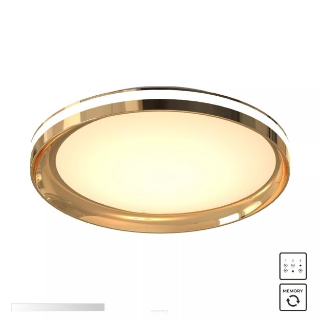 MX4168-1-3WGT APART LAMPA SUFITOWA ZŁOTA ZUMALINE