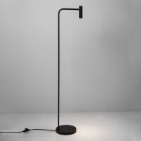 Lampa podłogowa ENNA Floor- Astro 4570 1058003 czarna led regulowana głowica kabel 3m 119cm wysokości