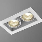 Oprawa wpuszczana SQUARES 50x2 230V z ramką podwójna techniczna Aqform