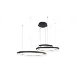 Lampa wisząca AMANDA PENDANT 45+65+85 3000K czarna Azzardo AZ5027 - 2