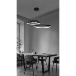 Lampa wisząca AMANDA PENDANT 45+65+85 3000K czarna Azzardo AZ5027 - 3