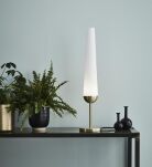 Lampa stołowa BERN 107904 Markslojd Oryginalna w kolorach szczotkowanego złota i białego  - 2