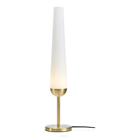 Lampa stołowa BERN 107904 Markslojd Oryginalna w kolorach szczotkowanego złota i białego 