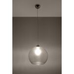 Lampa Wisząca BALL Transparent SL.0248  SOLLUX LIGHTING średnica 30 cm - 2